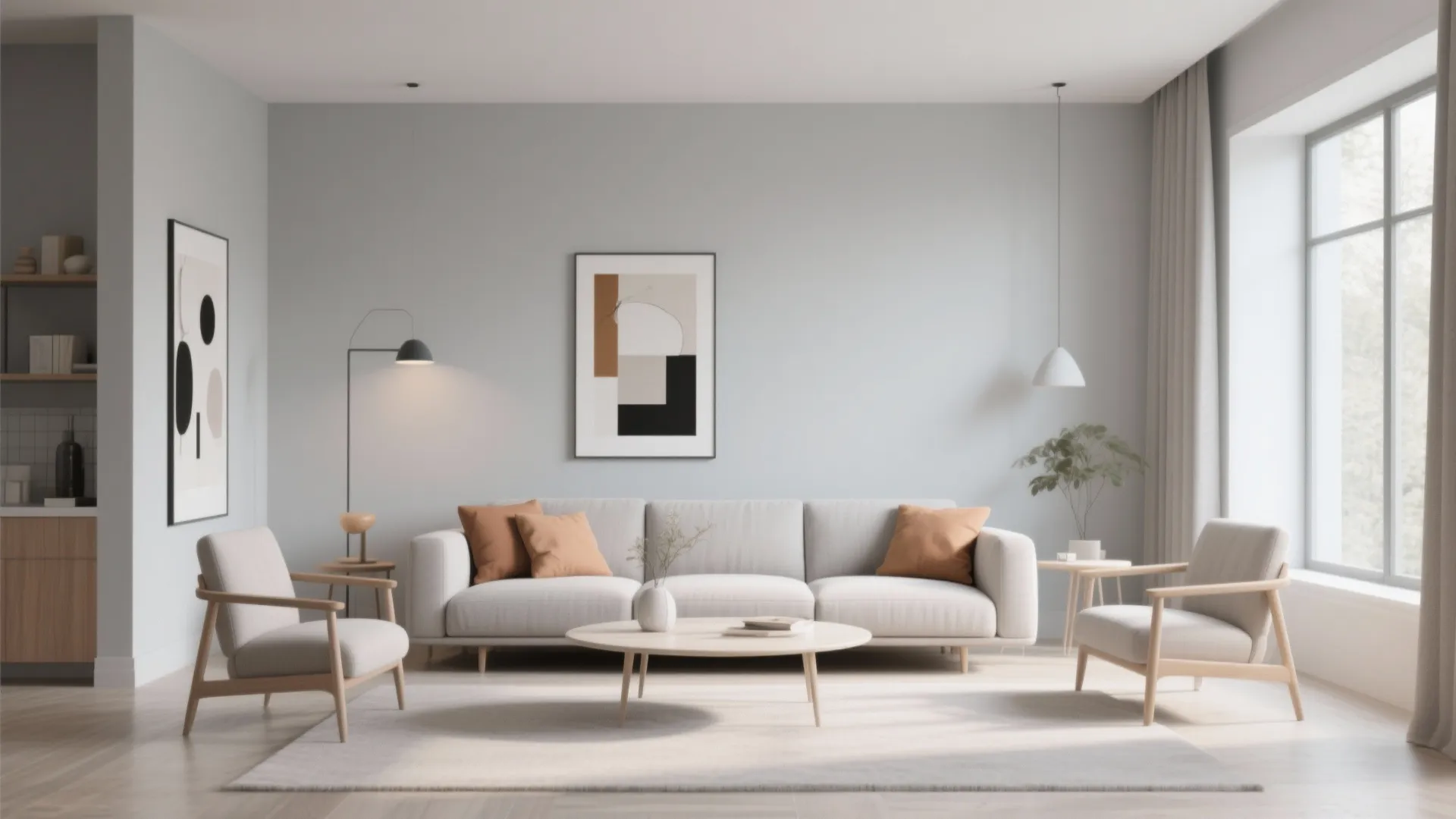 3. Pale Gray Elegance