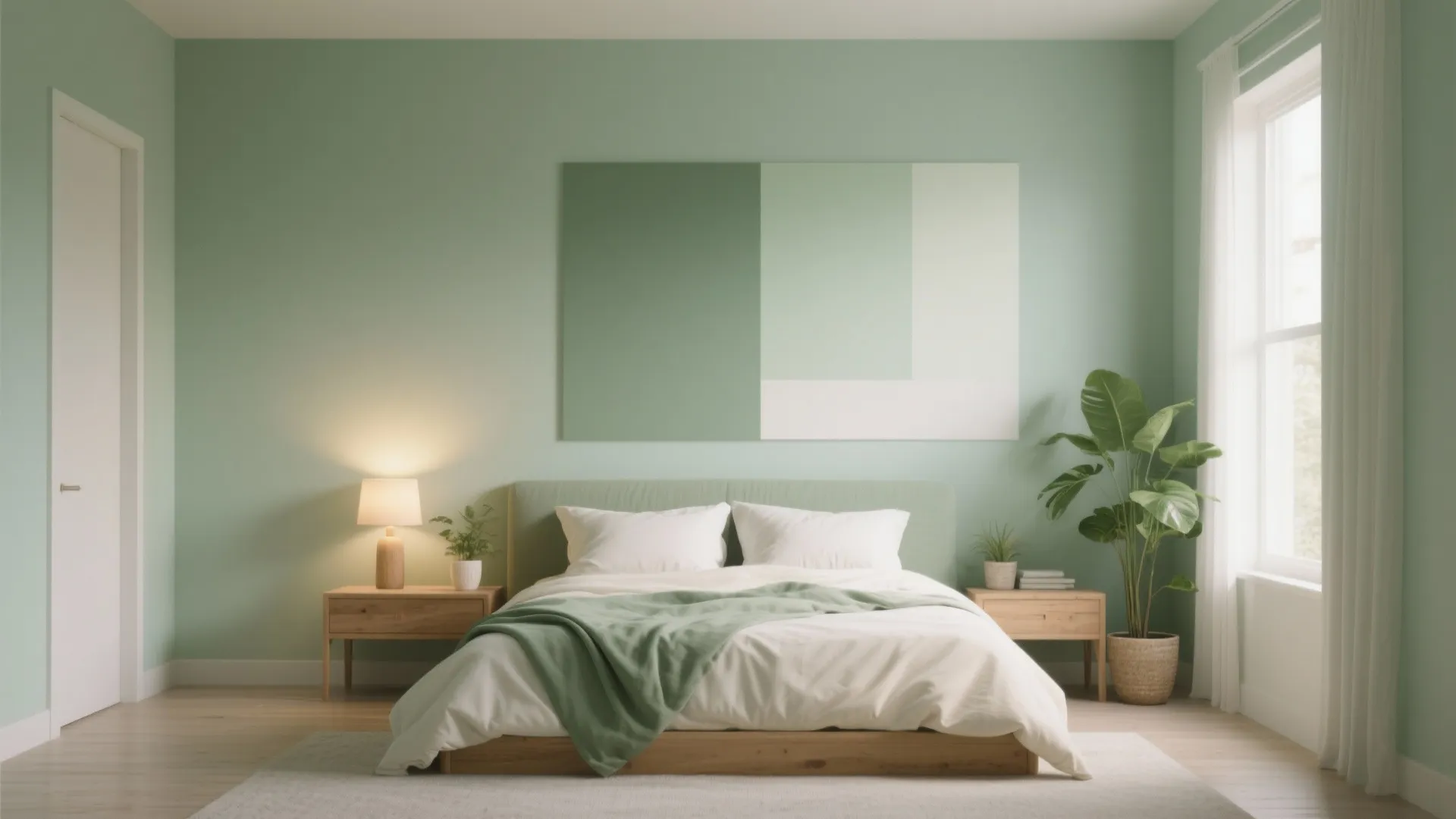 2. Pale Green for Calm and Versatility