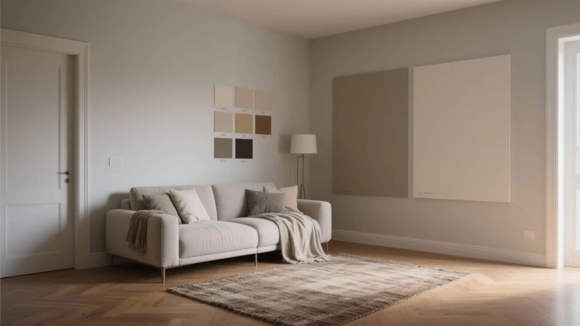 2. Pale Greige for Subtle Depth