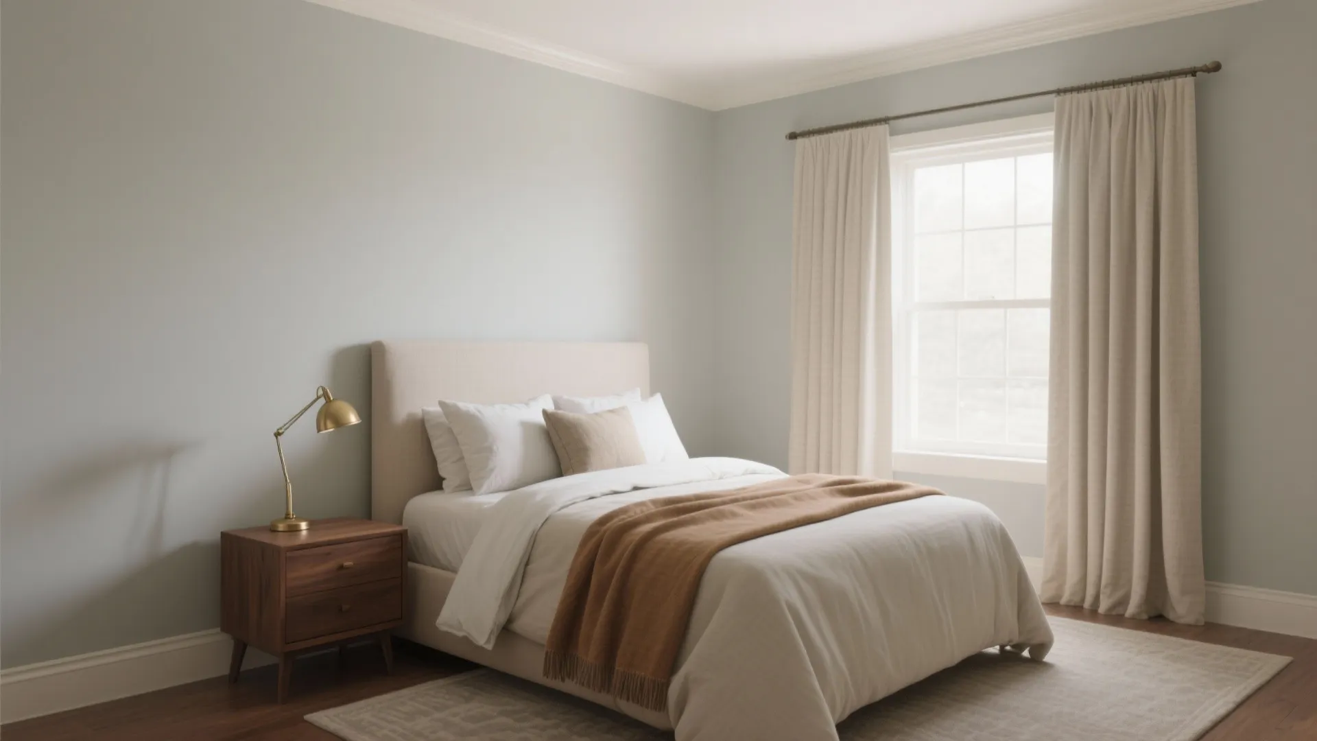 Pale Gray-Greige for a Tailored Calm