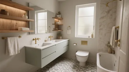 5 Gray Cabinet Bathroom Ideas