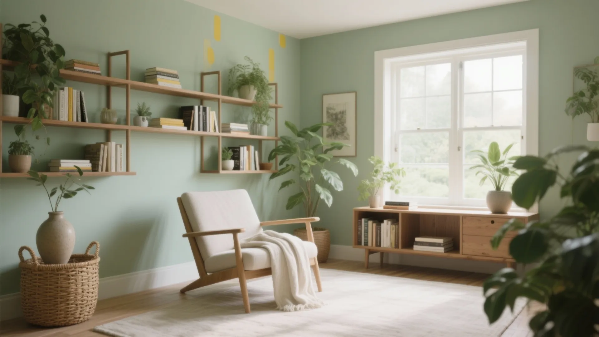 Pale Sage in North‑Facing Rooms