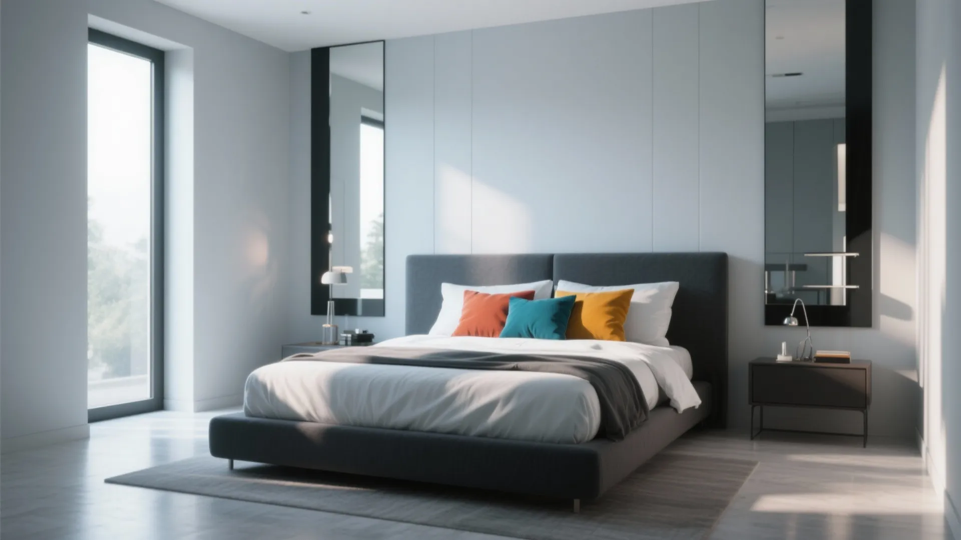 5. Pale Silver for Light-Filled Minimalism