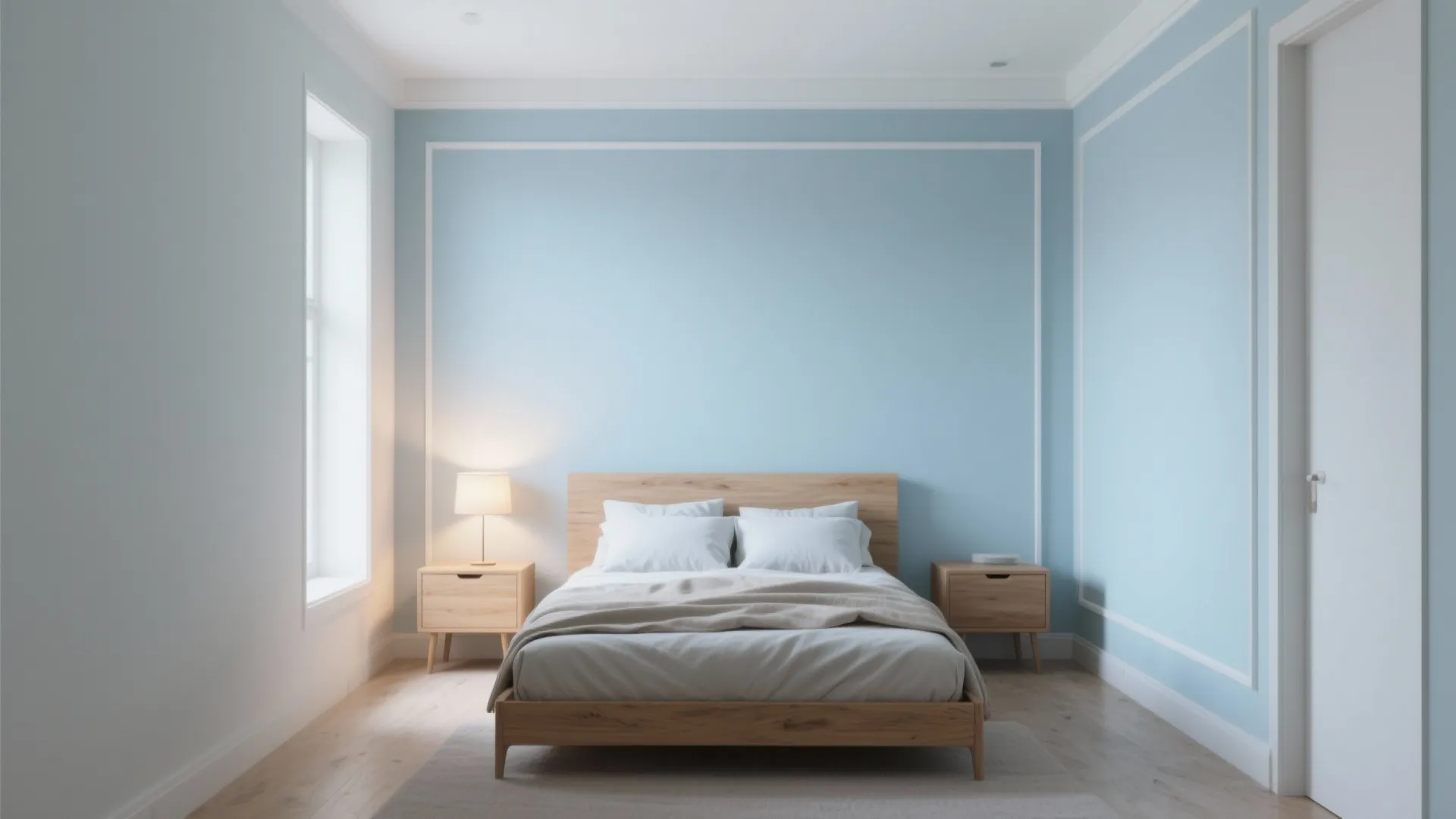 1. Pale Sky for Airy Scandinavian Rooms