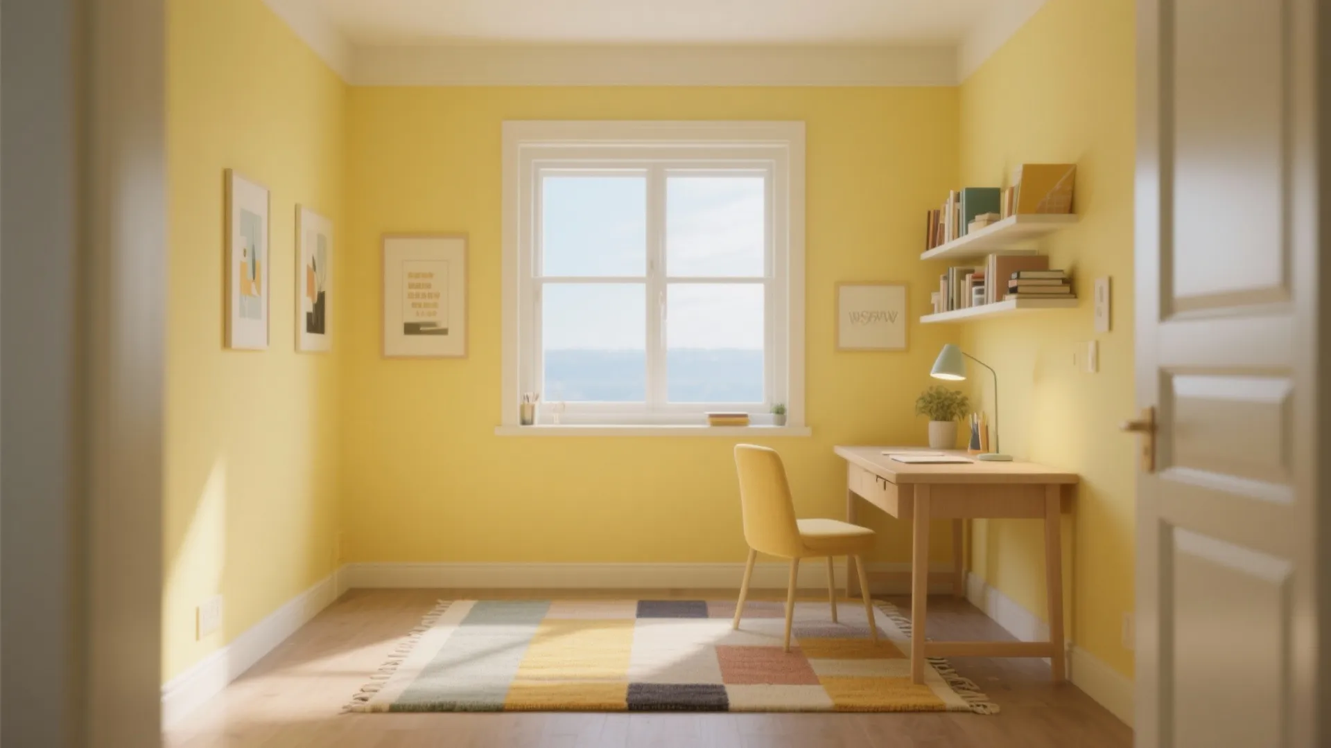 4. Pale Yellow for Gentle Energy