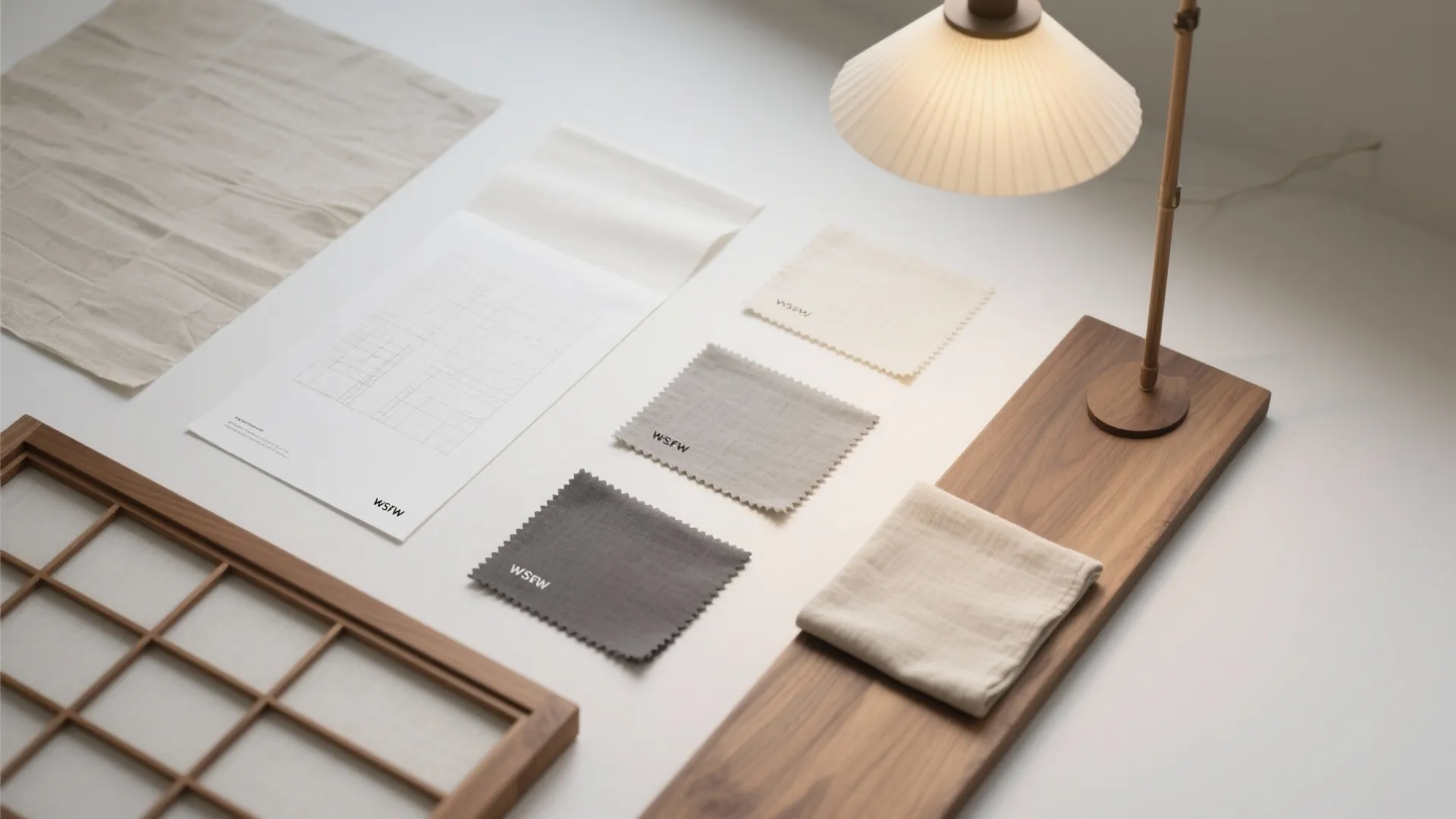 色と素材は“3色+1木”まで：日式風格で錯覚的に広く