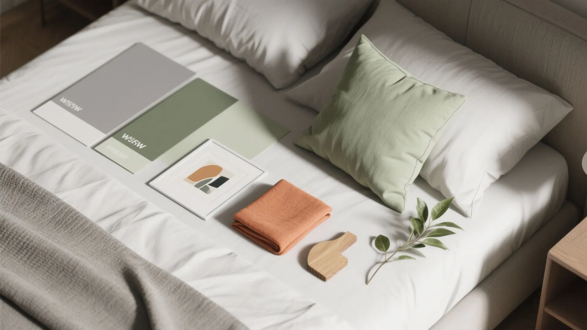 4. Pick a restrained color palette with one accent