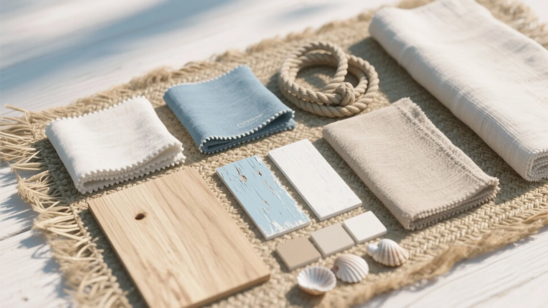Breezy Coastal Palette with Texture