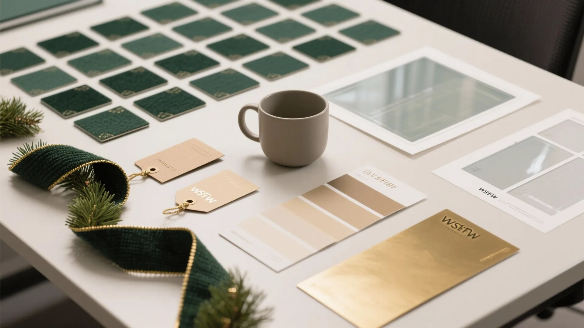 1) Pick one palette, repeat it everywhere