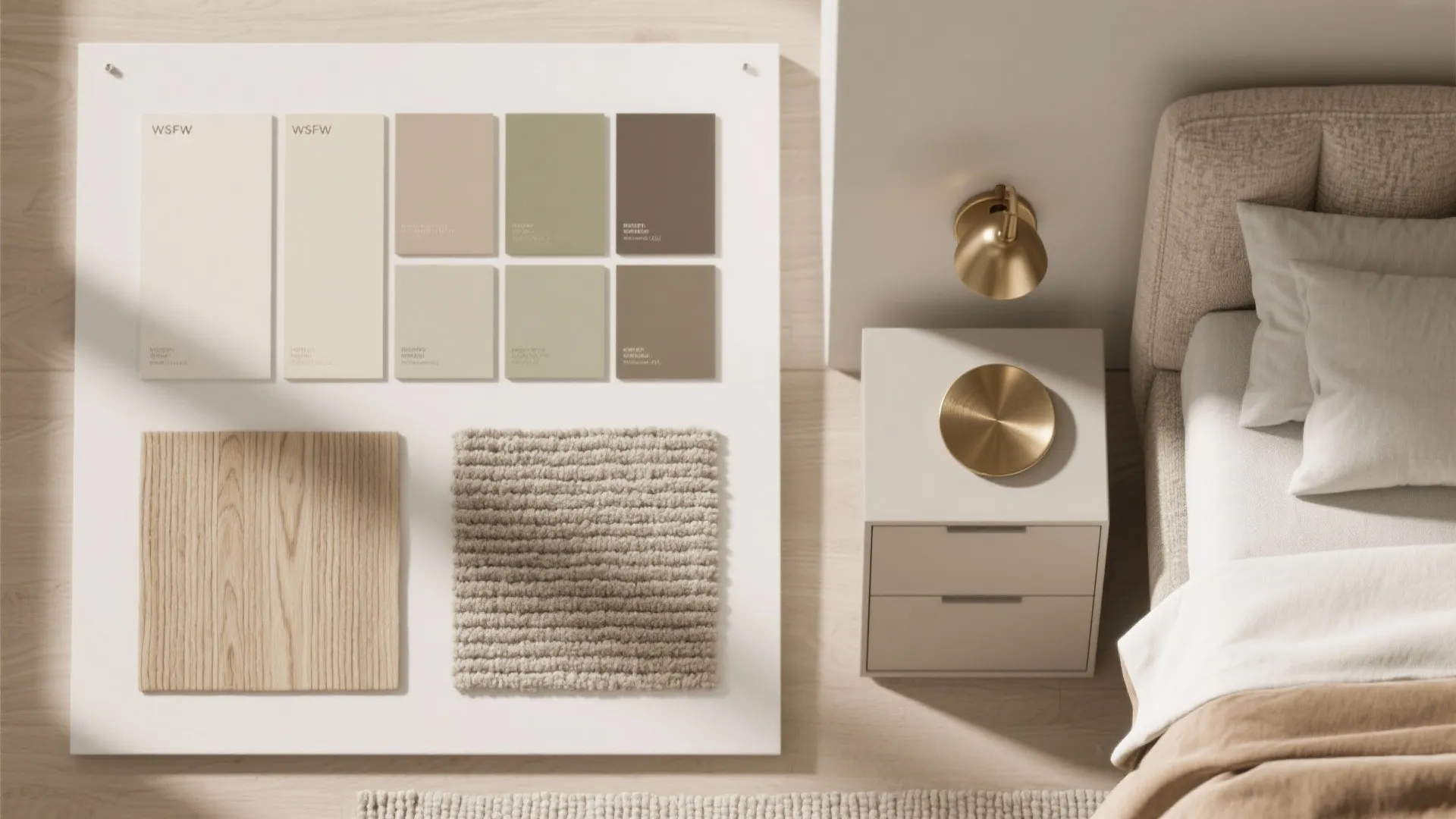 4) Keep the palette tight, layer the texture