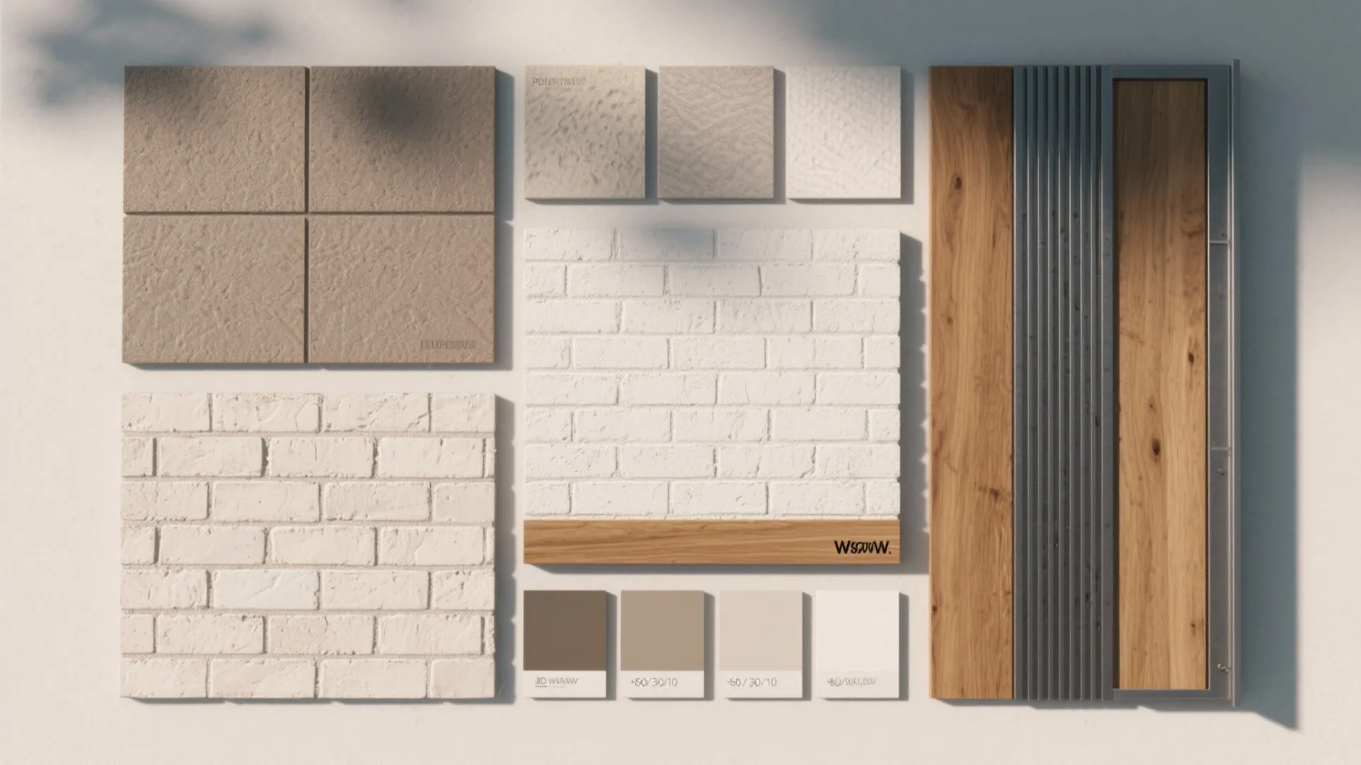 Calm, Cohesive Cladding Palette