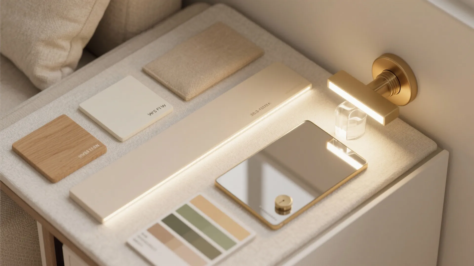 Light, color, and reflection to fake more square feet