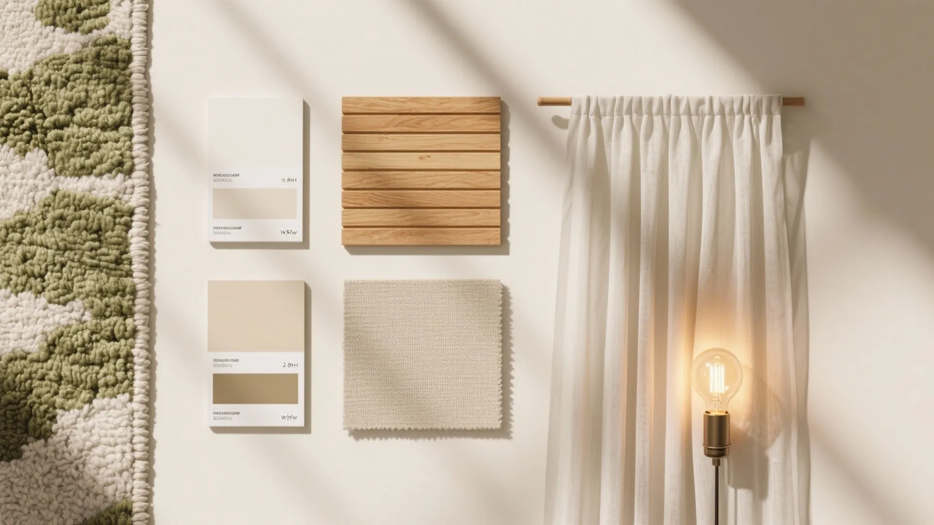 5) Light palette, warm wood, and soft acoustics—your daily comfort trio