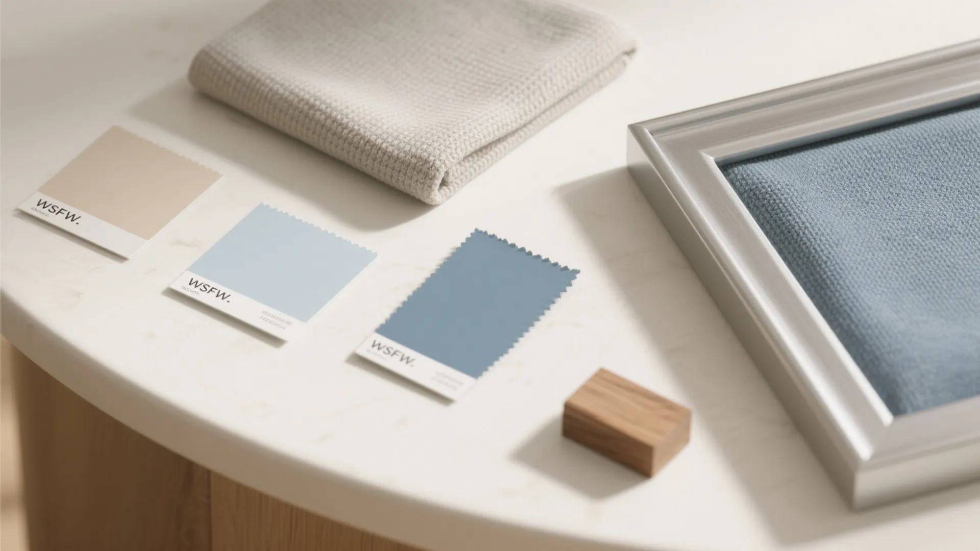 Soft Blue + Neutrals Palette Layering