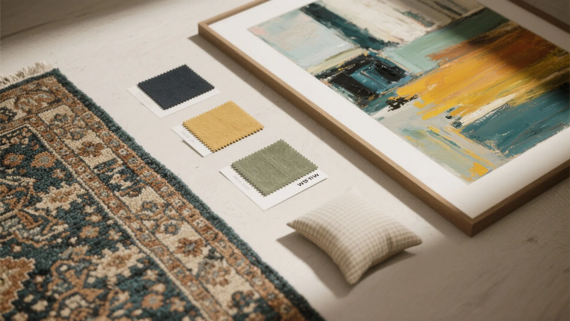 4. Paintings as Room Color Palette