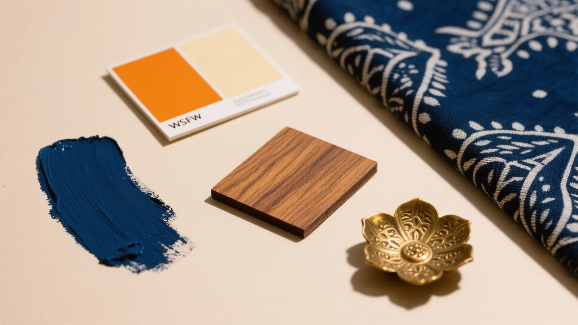 Indigo, Saffron, and Storytelling Patterns