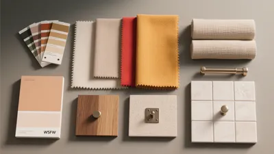 Modern Interior Material Palette Inspiration