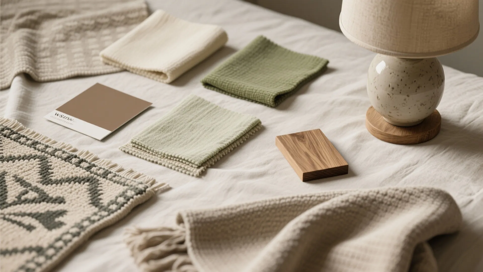 3. Soft palettes with pattern accents