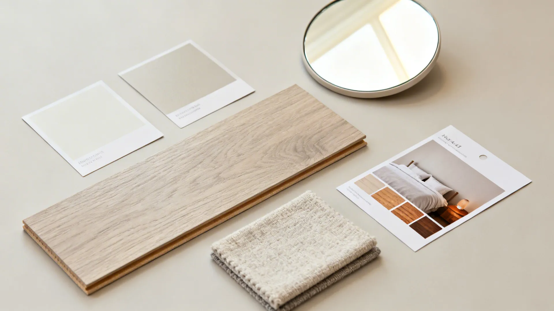 4. Light colors, mirrors, and consistent flooring