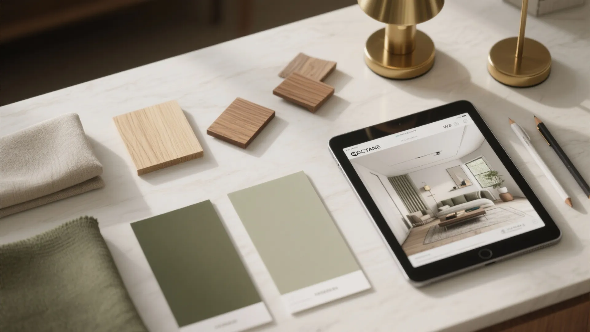 5. Keep a tight palette and layer lighting; visualize beforehand