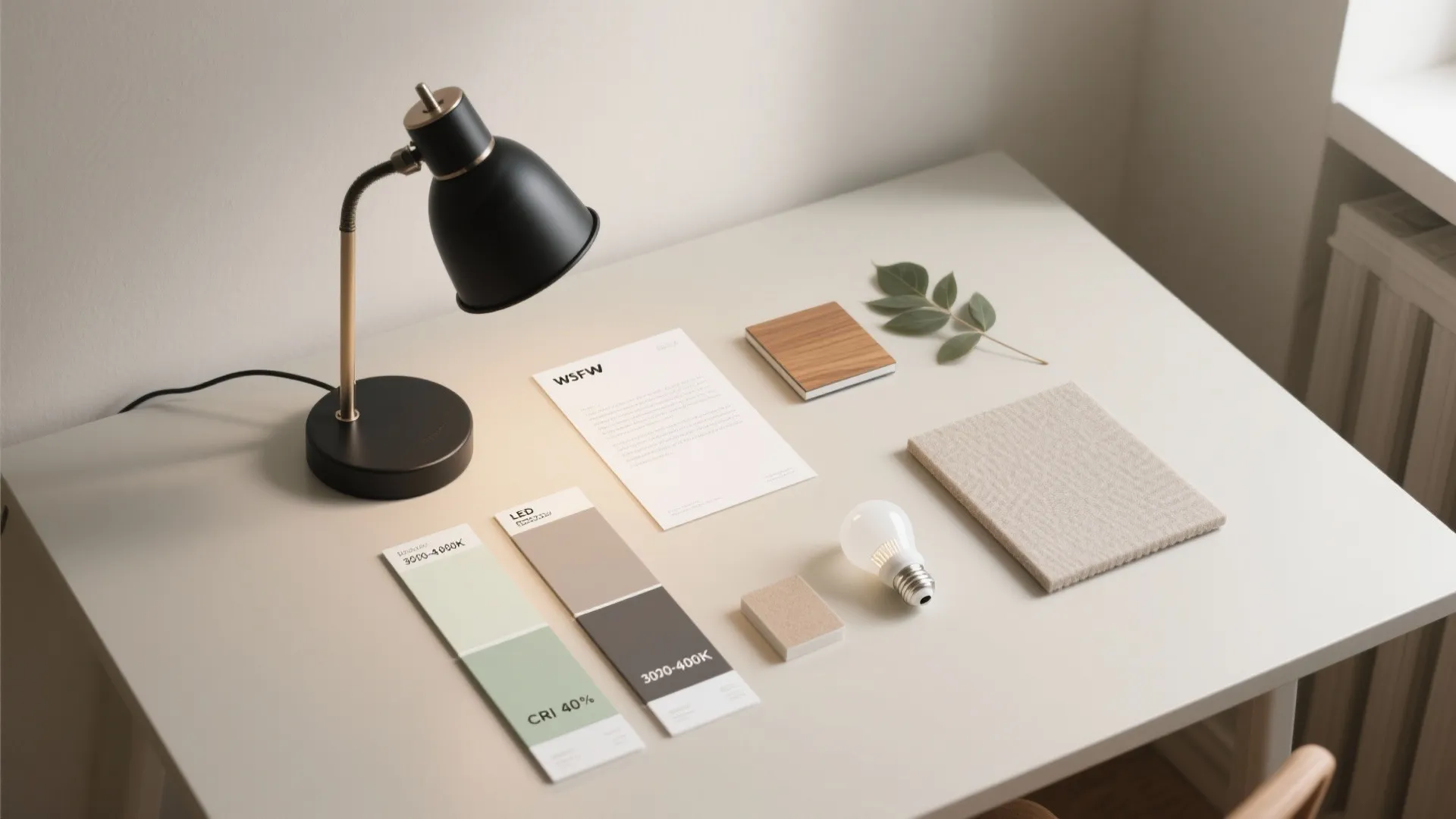 Calm Palette + Layered Lighting