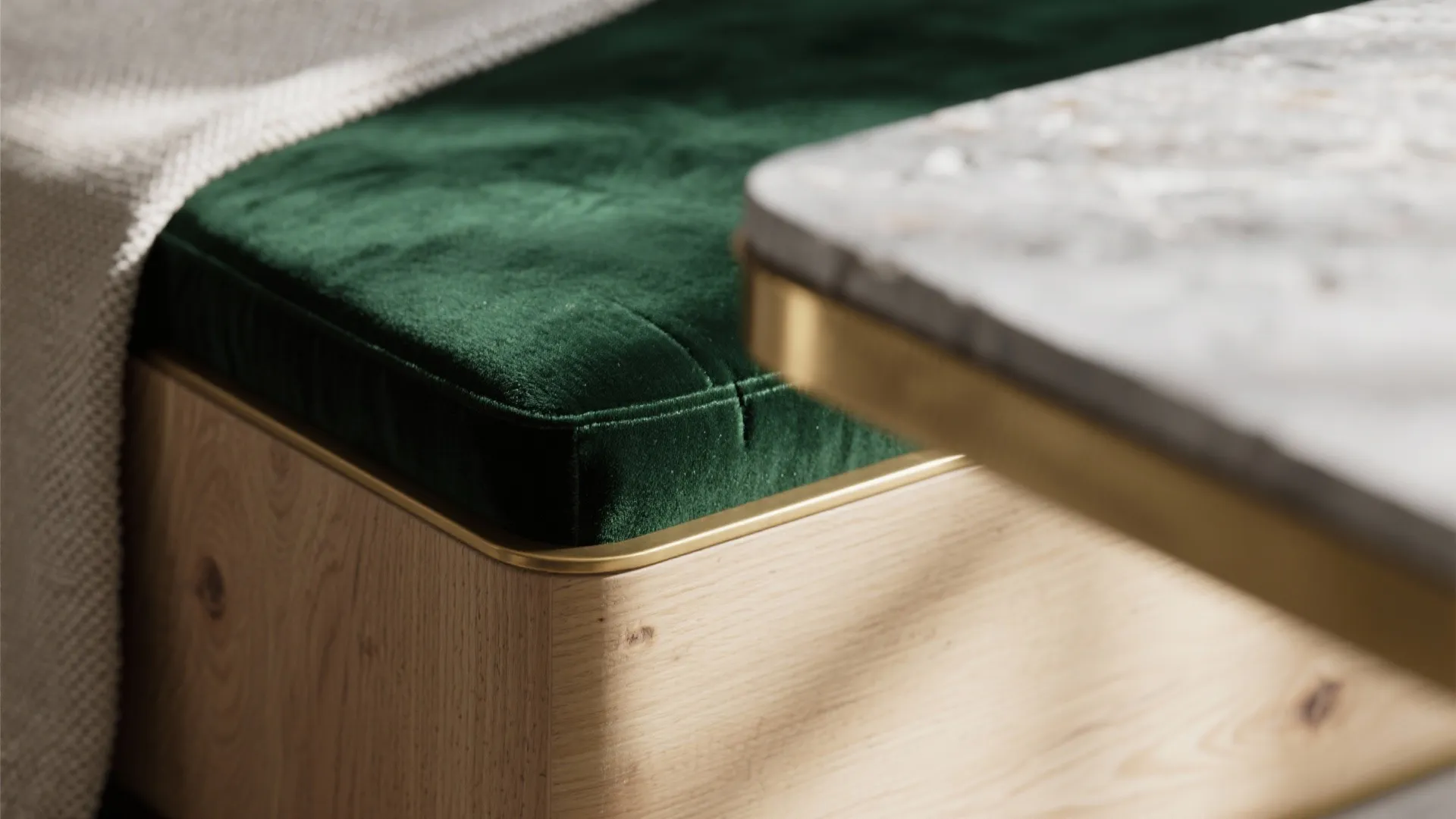 Material Palette: Warm Woods, Calming Neutrals, One Luxe Accent