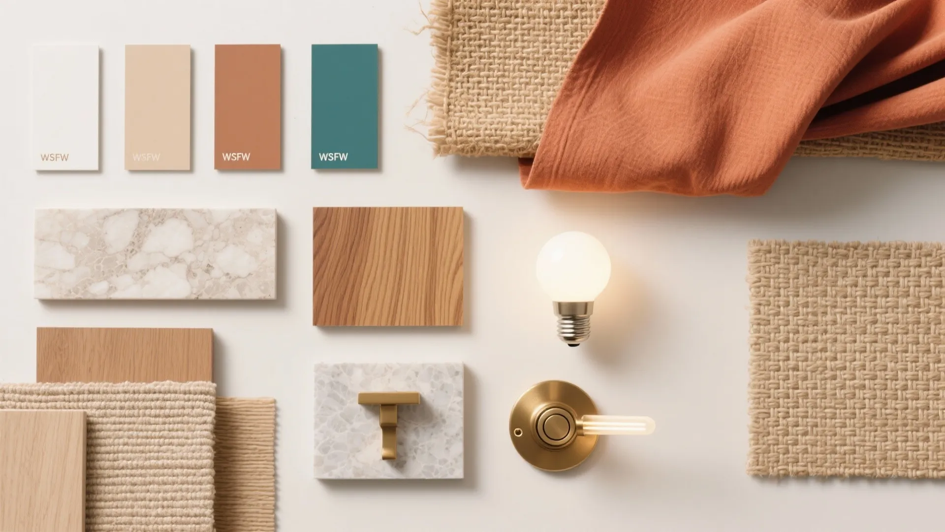 Calming Palette, Local Materials, and Lighting Layers