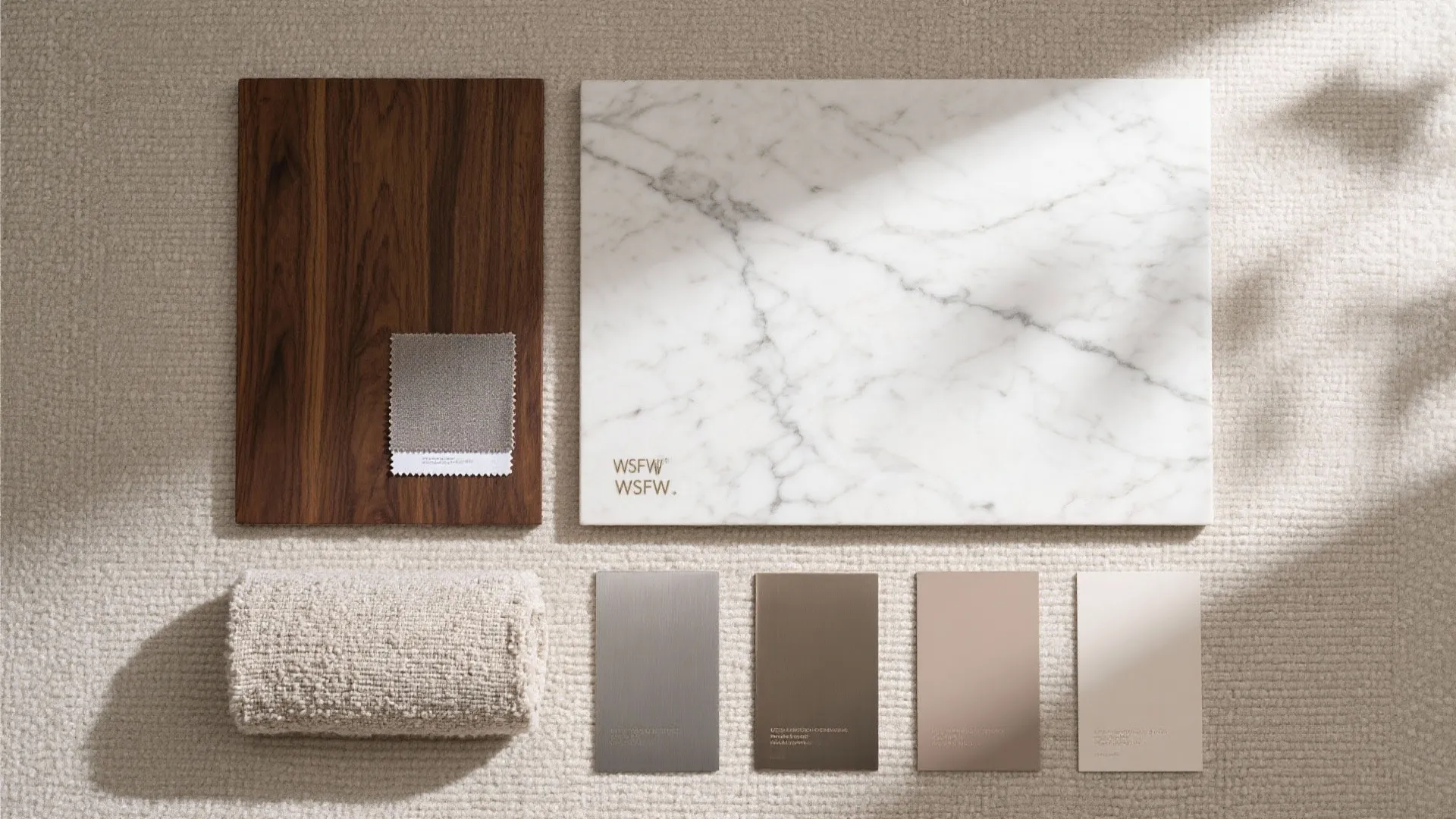 1) Quiet Luxury Palette & Materials