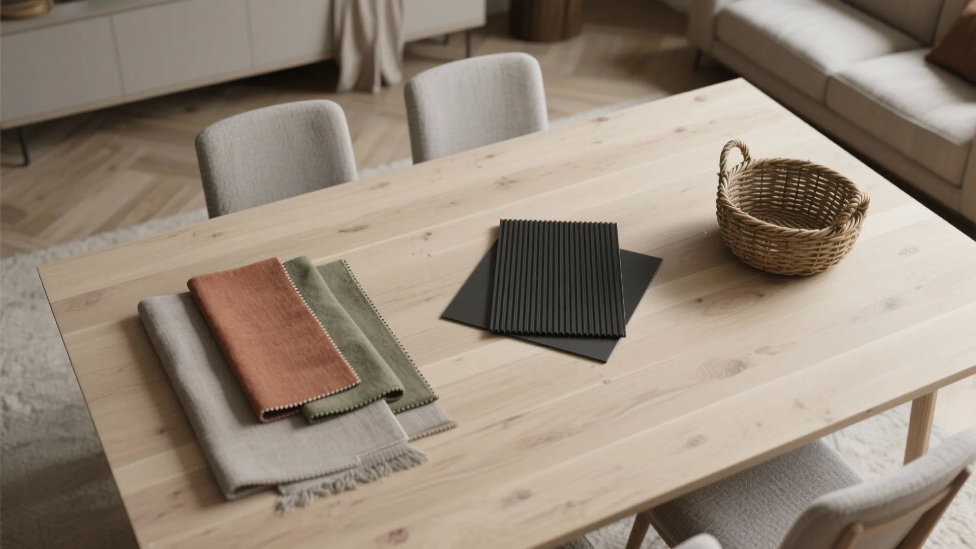 Color and materials for cohesion