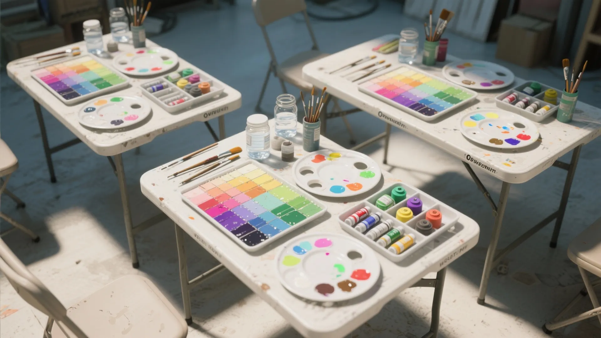1. Palette Stations: Color by Activity