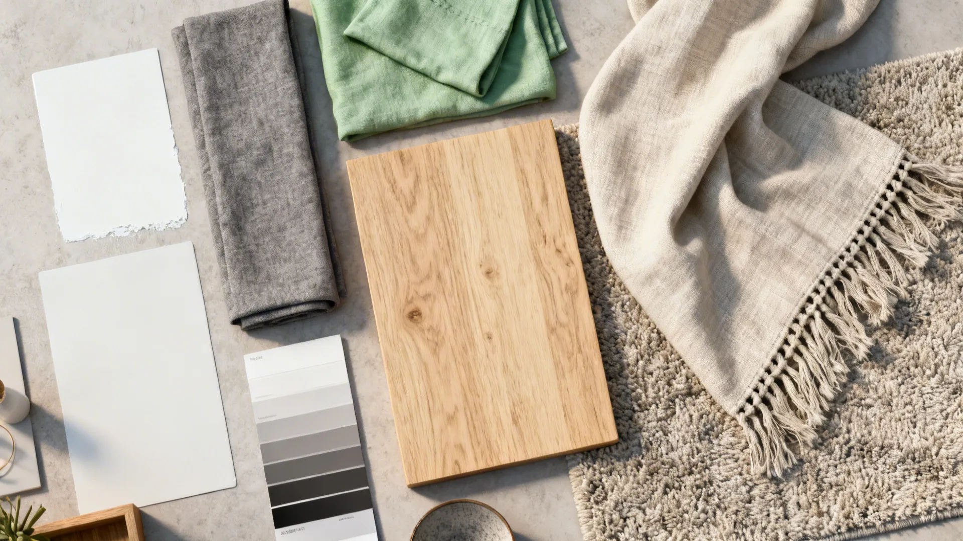 3. Limit the palette, add texture