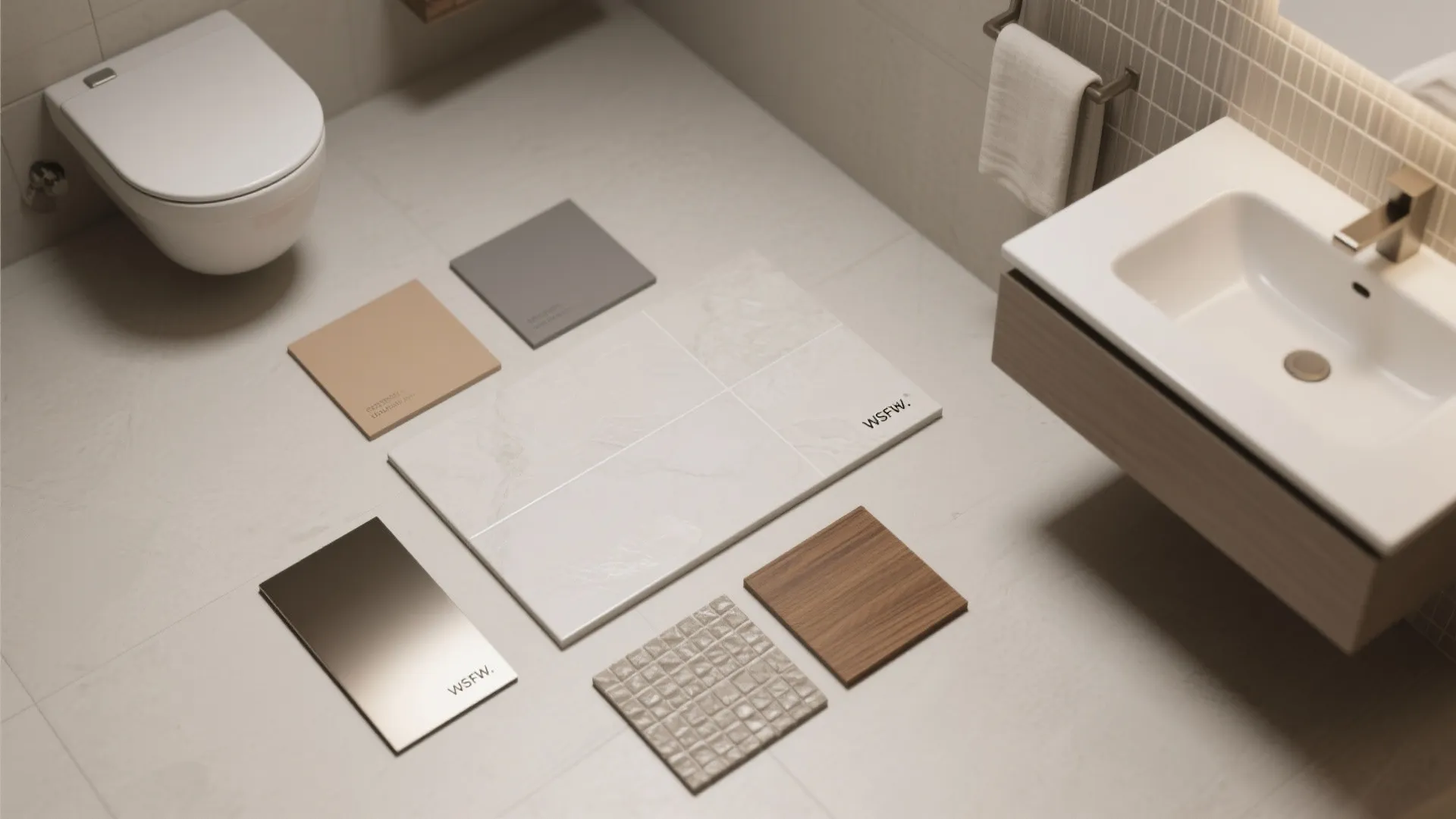 Consistent Palette and Large-Scale Tiles