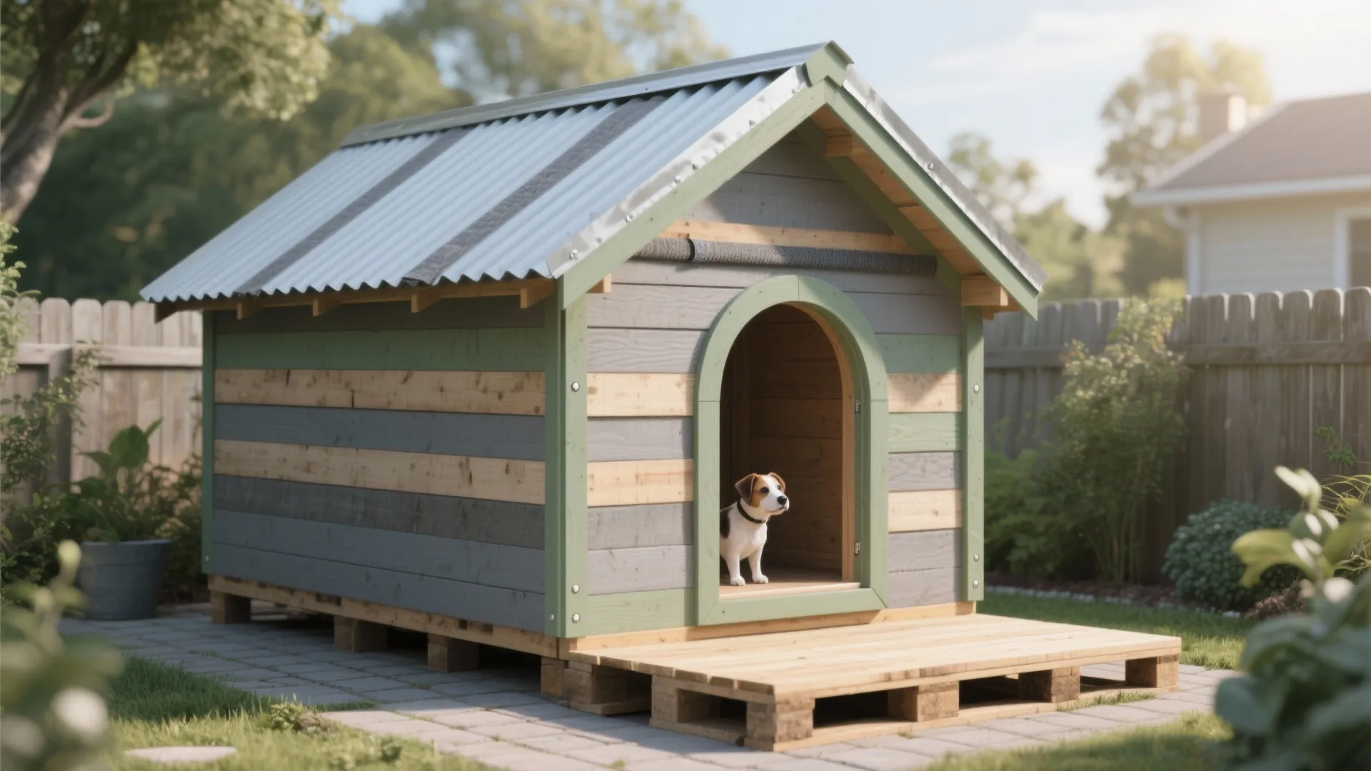 DIY Dog House with Pallets: Step-by-Step Guide: 1 Minute to Build a Cozy Pallet Dog House (Fast-Track Tutorial)
