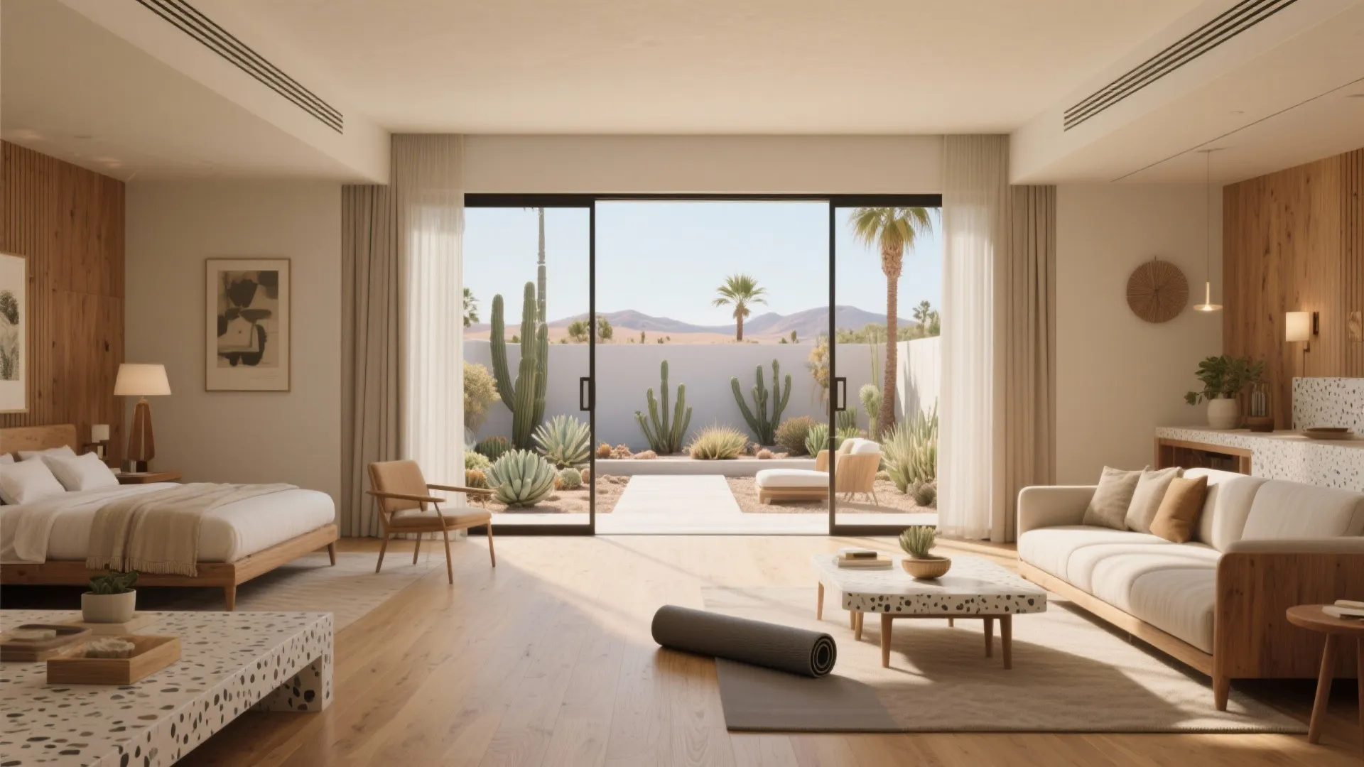5 Palm Springs 2-Bedroom Suite Ideas: Small tweaks, big impact: creative design ideas for two-bedroom suites in Palm Springs