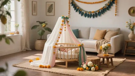Palna Decoration for Baby Shower: 5 Ideas