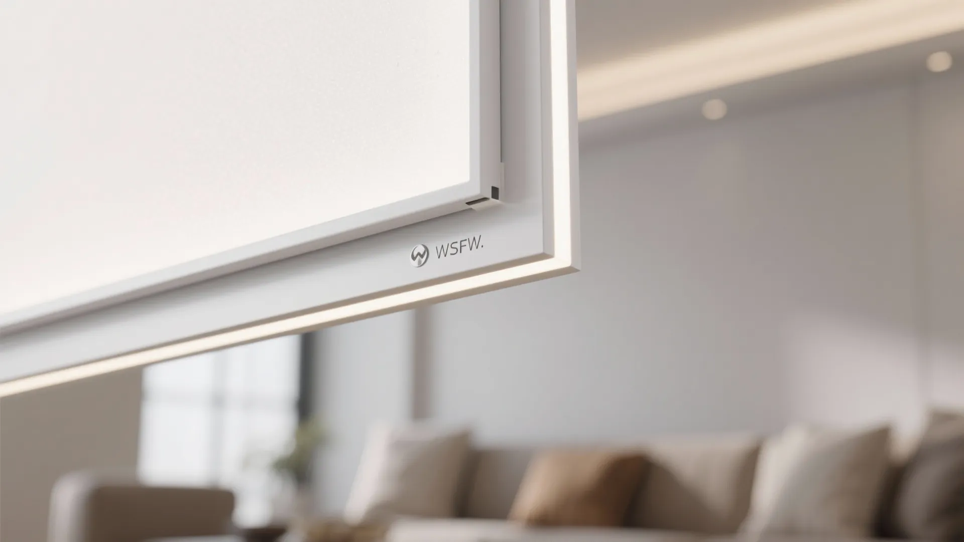 Ultra-thin LED panel for seamless, glare-free living