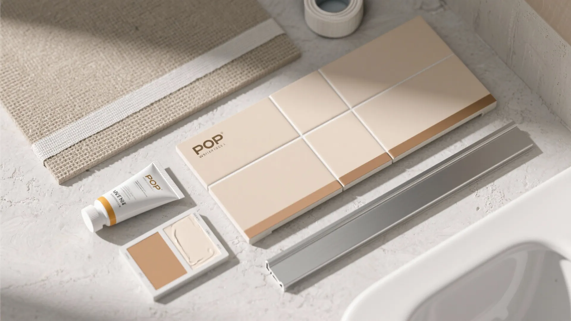 Half-Height POP Paneling with a Tile Cap