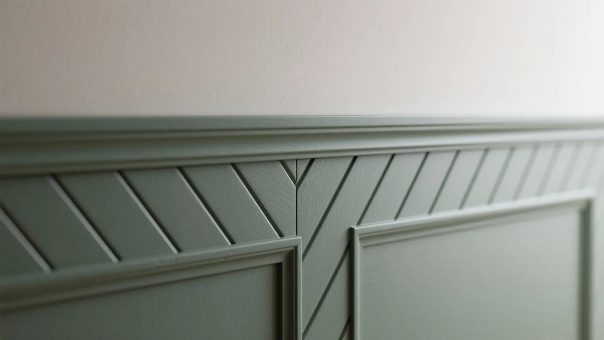 Painted Paneling and Shadow Lines