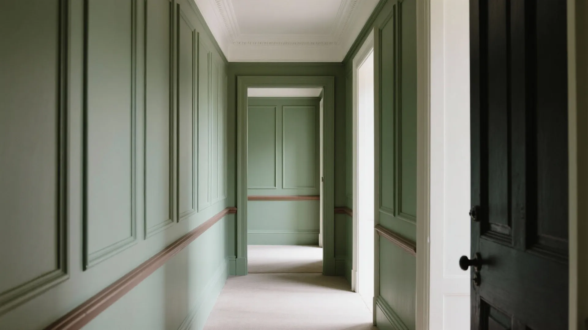 Georgian and Victorian panelling, scaled to fit