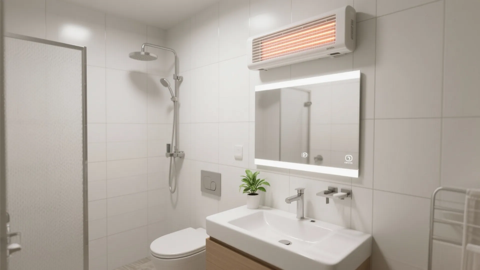 2. Waterproof panel heater