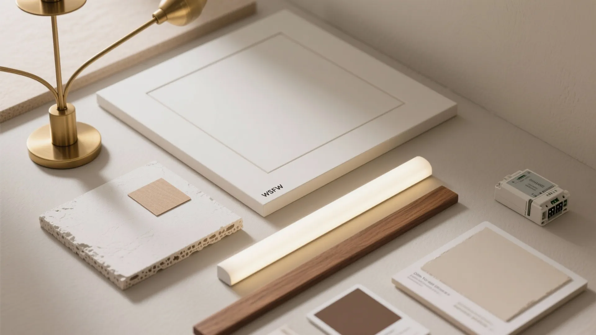 Statement Central Panel With Hidden Perimeter Glow