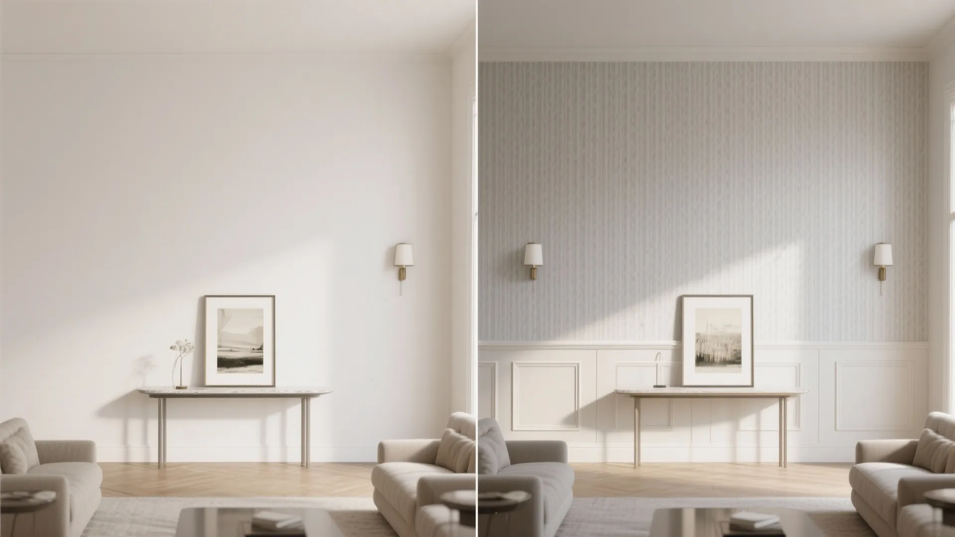 Panel Molding + Micro-Pattern Combo