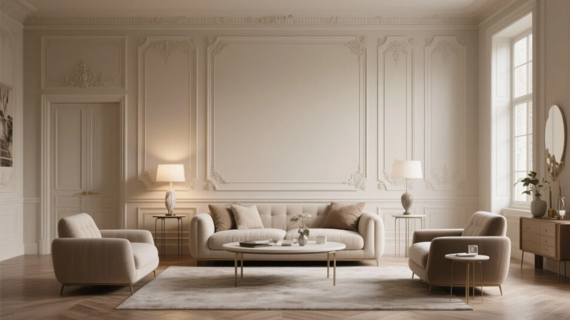 6. Panel Molding with Soft Neutrals