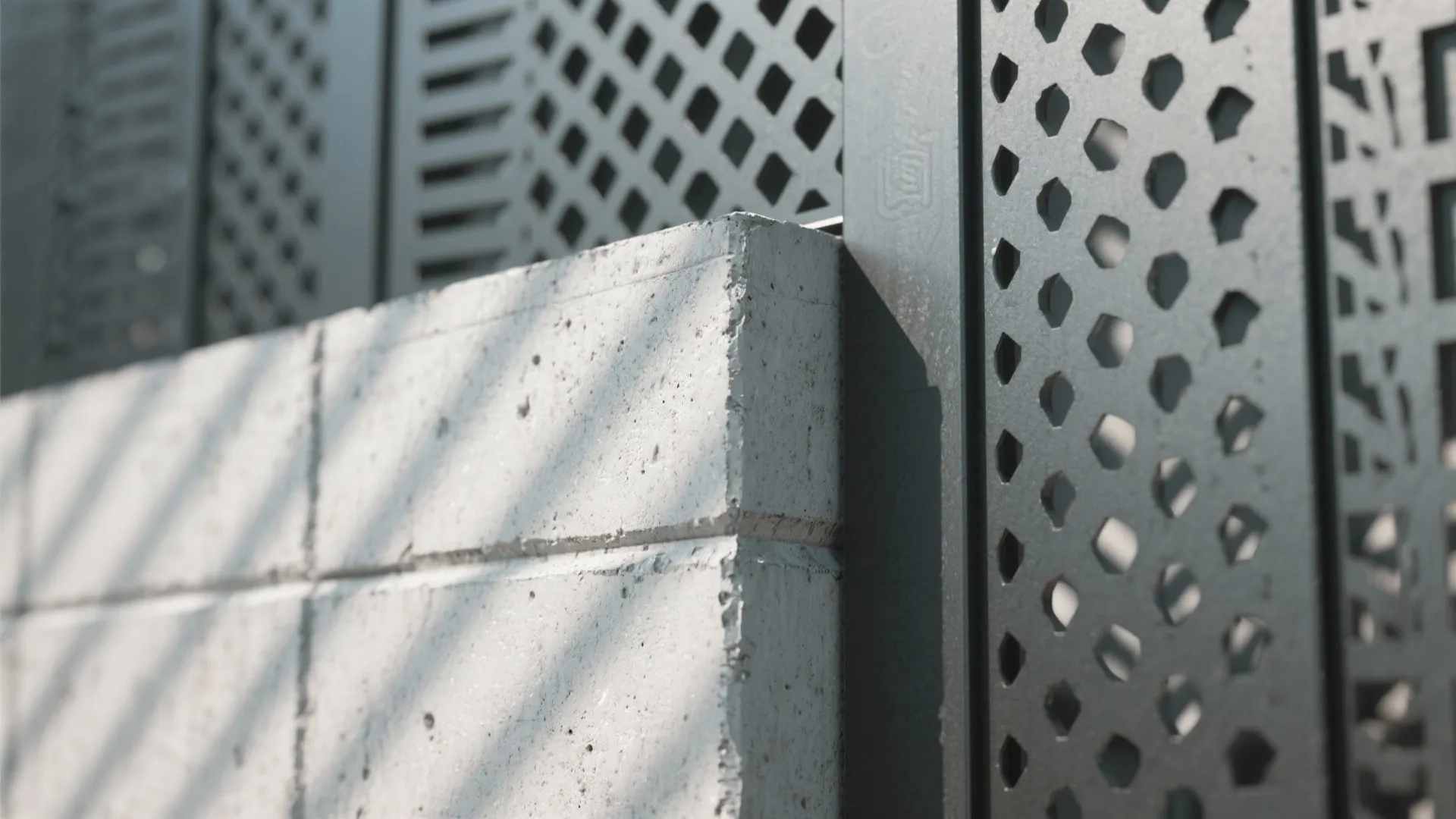 Tip 3: Perforated blocks for light, airflow, and privacy