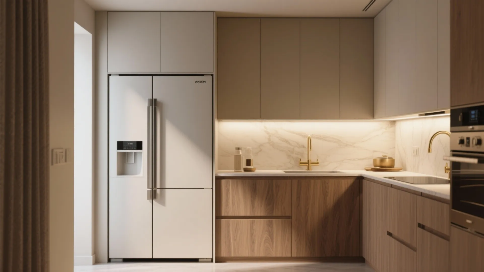 3. Integrated panels and column systems for a seamless look