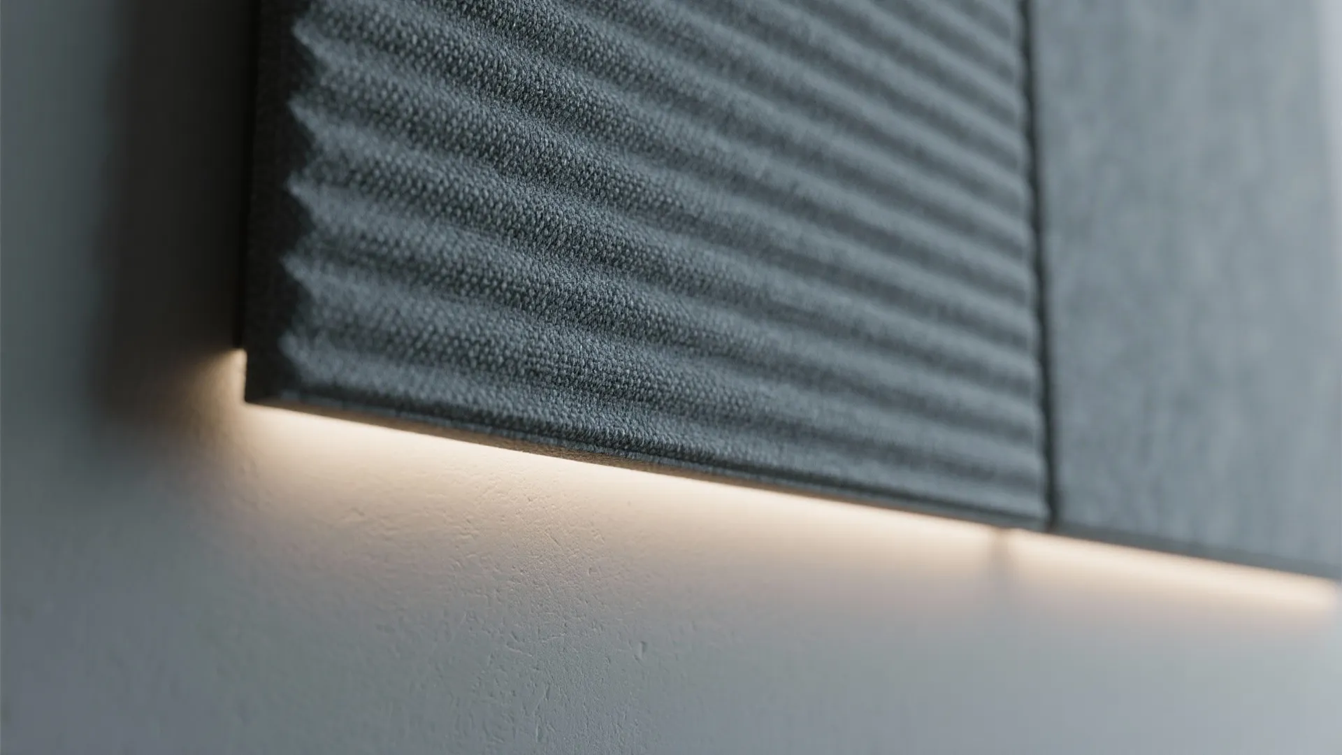 Layered lighting and acoustic panels