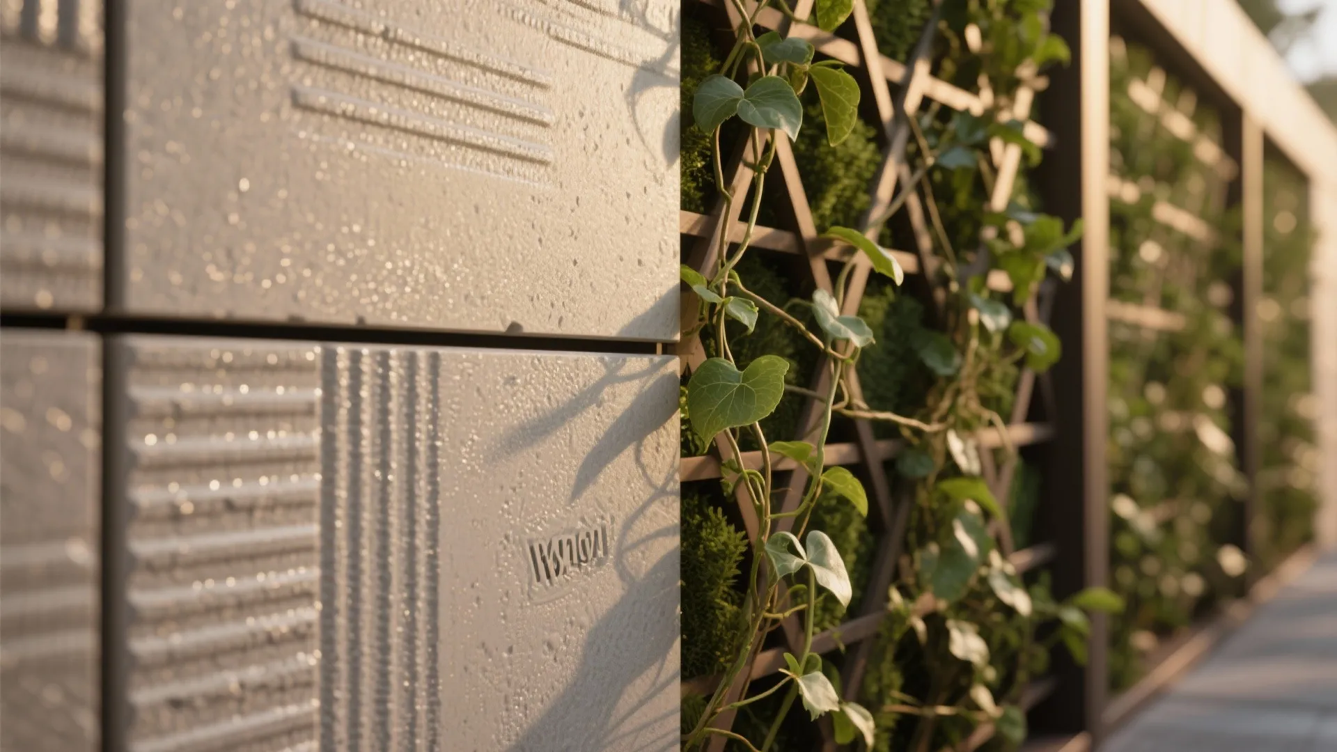 Facing Aesthetics: Split-Face, Vegetated, or Textured Panels