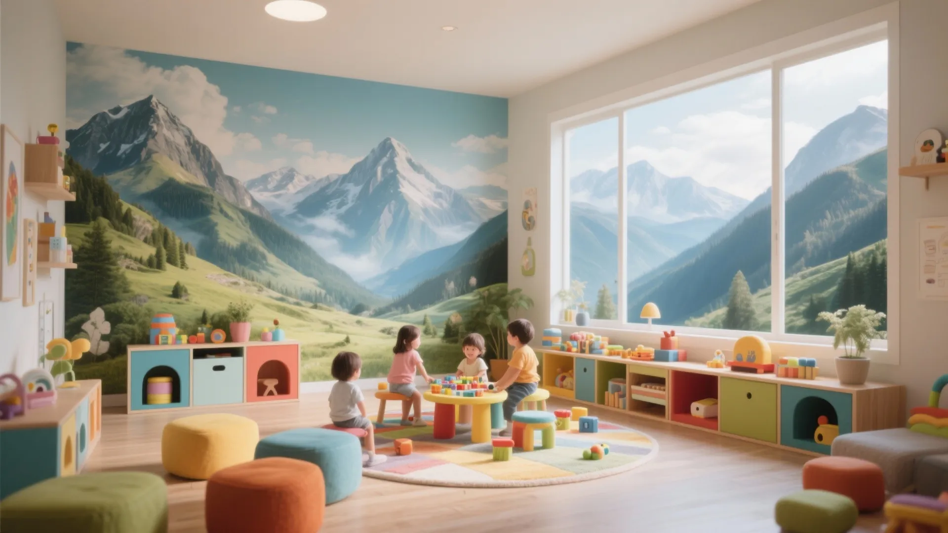 Murals and Panoramic Scenes