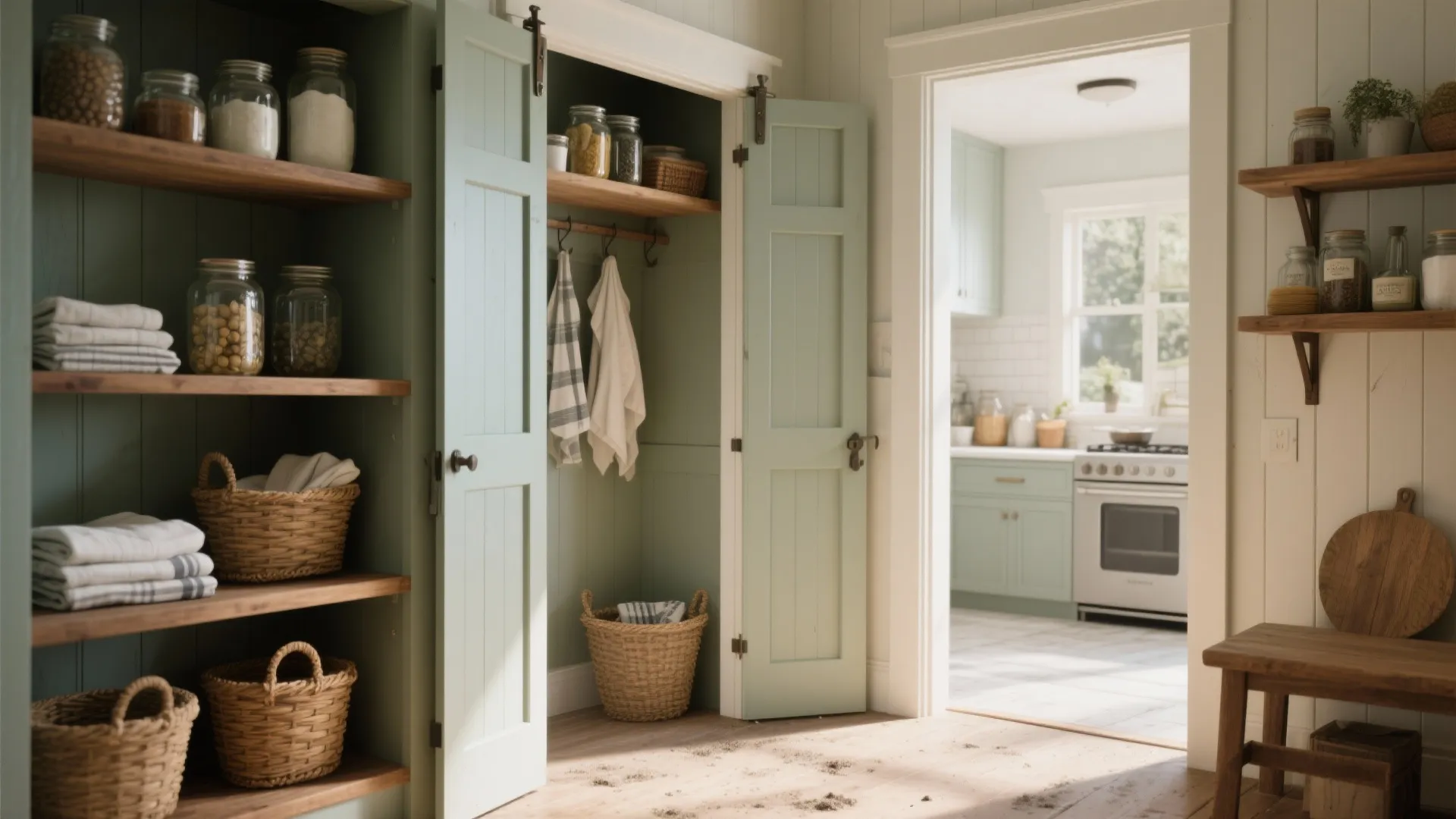 5. Repurpose as Pantry or Open Shelving