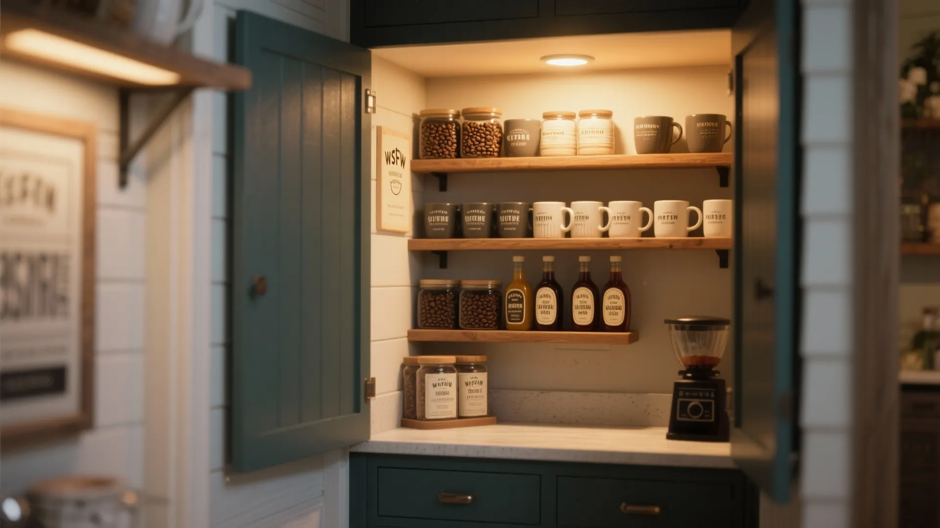 6. Pantry Coffee Station